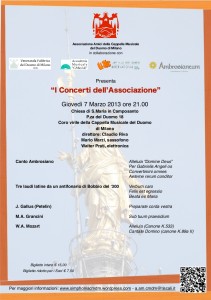 Terzo concerto locandina